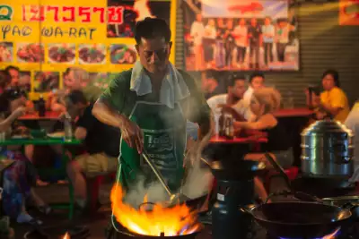 Street food vendor in Bangkok