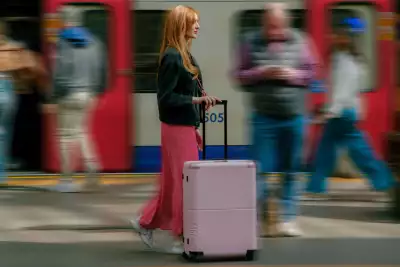 The July Carry On suitcase