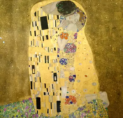 The Kiss by Gustav Klimt