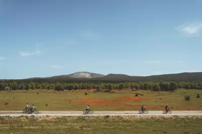 Five Slow Cyclists pedal together on day two from Egirdir to Yenikoy