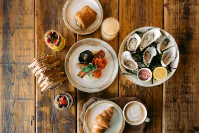 Breakfast spread
