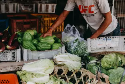 Food market in Bali