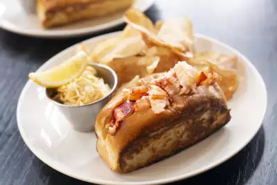 Lobster roll at Row 34