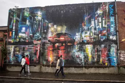 Street art in Belfast