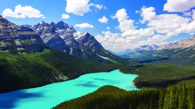 Peyto Lake in Banff National Park