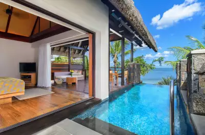 Oceanfront luxury pool suite at Le Jadis Oceanfront luxury pool suite at Le Jadis