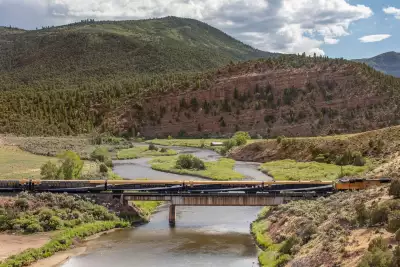 The Rocky Mountaineer travels through Colorado