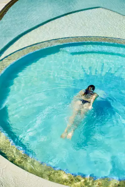 The Goldeneye pool