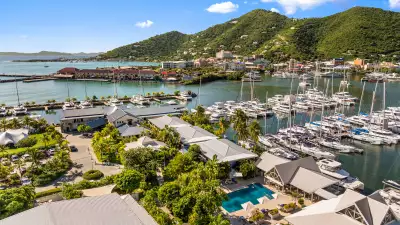 The Moorings marina at Tortola The Moorings marina at Tortola