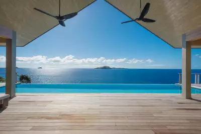 Infinity pool at Kokomo Private Island