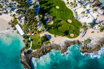 Golf course at Eden Roc