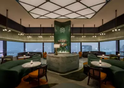 Bar lounge at the Upper House
