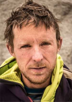 Portrait of Tommy Caldwell after climbing the Dawn Wall in Yosemite