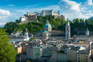 The stunning city of Salzburg