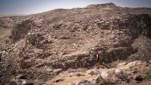 Running the Wadi Balua canyon Running the Wadi Balua canyon