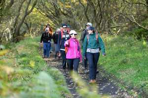 Walkers at YHA Boggle Hole