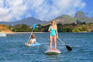 Kayak and stand-up paddleboard