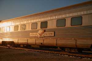 As passenger car on the Indian Pacific As passenger car on the Indian Pacific