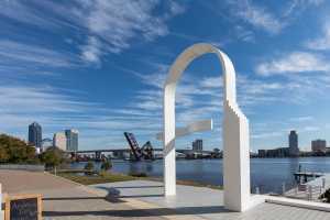 The Southbank Riverwalk in Jacksonville