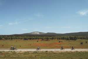 Five Slow Cyclists pedal together on day two from Egirdir to Yenikoy Five Slow Cyclists pedal together on day two from Egirdir to Yenikoy