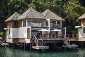 Overwater villa