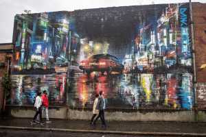 Street art in Belfast