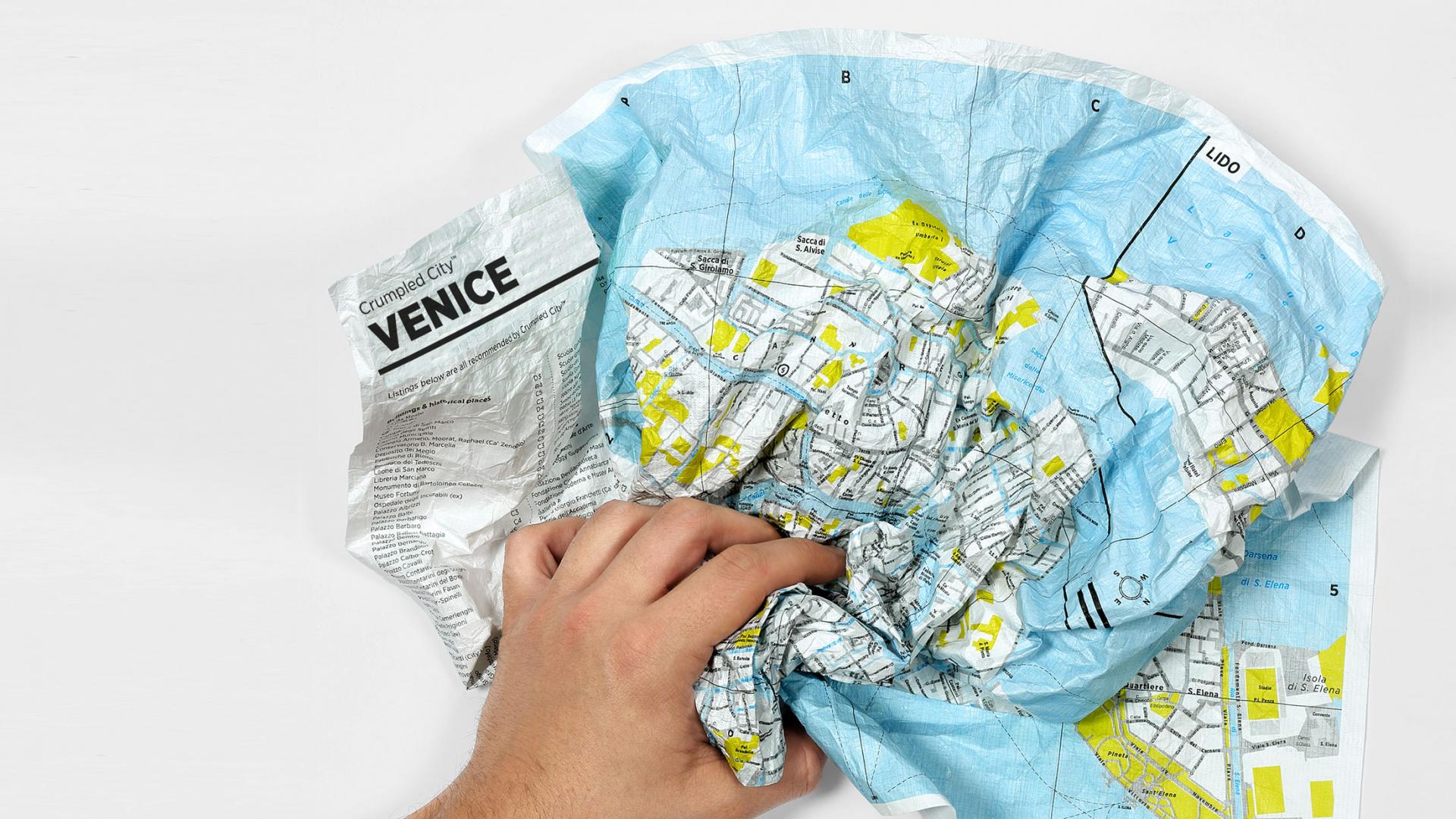 Crumpled City Maps Crumpled City Maps