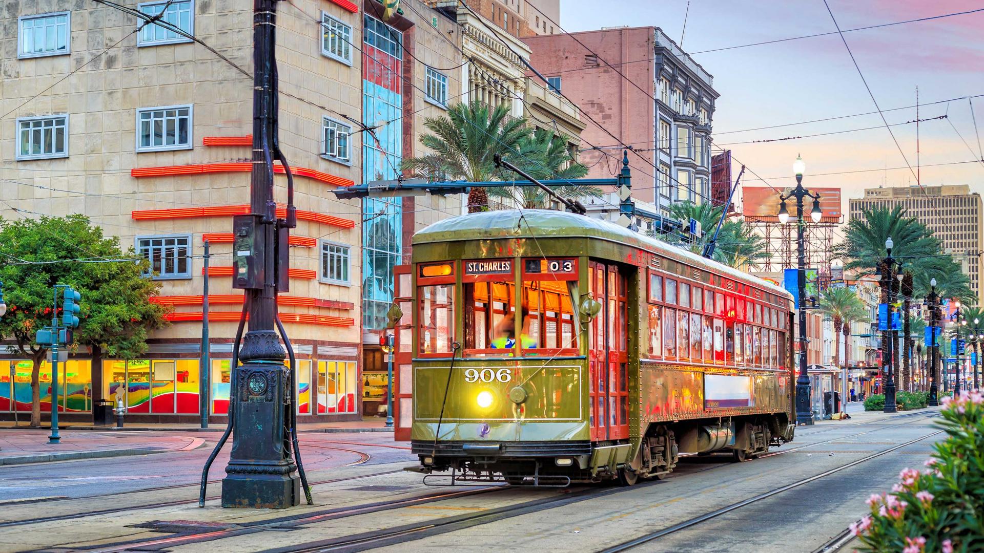 New Orleans tram system New Orleans tram system