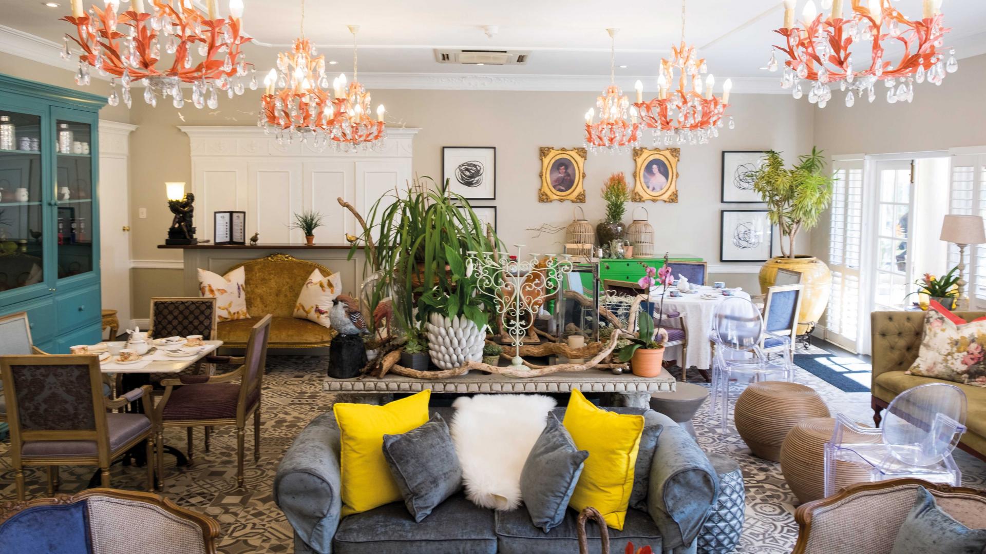 Manor House bistro in Johannesburg, South Africa Manor House bistro in Johannesburg, South Africa