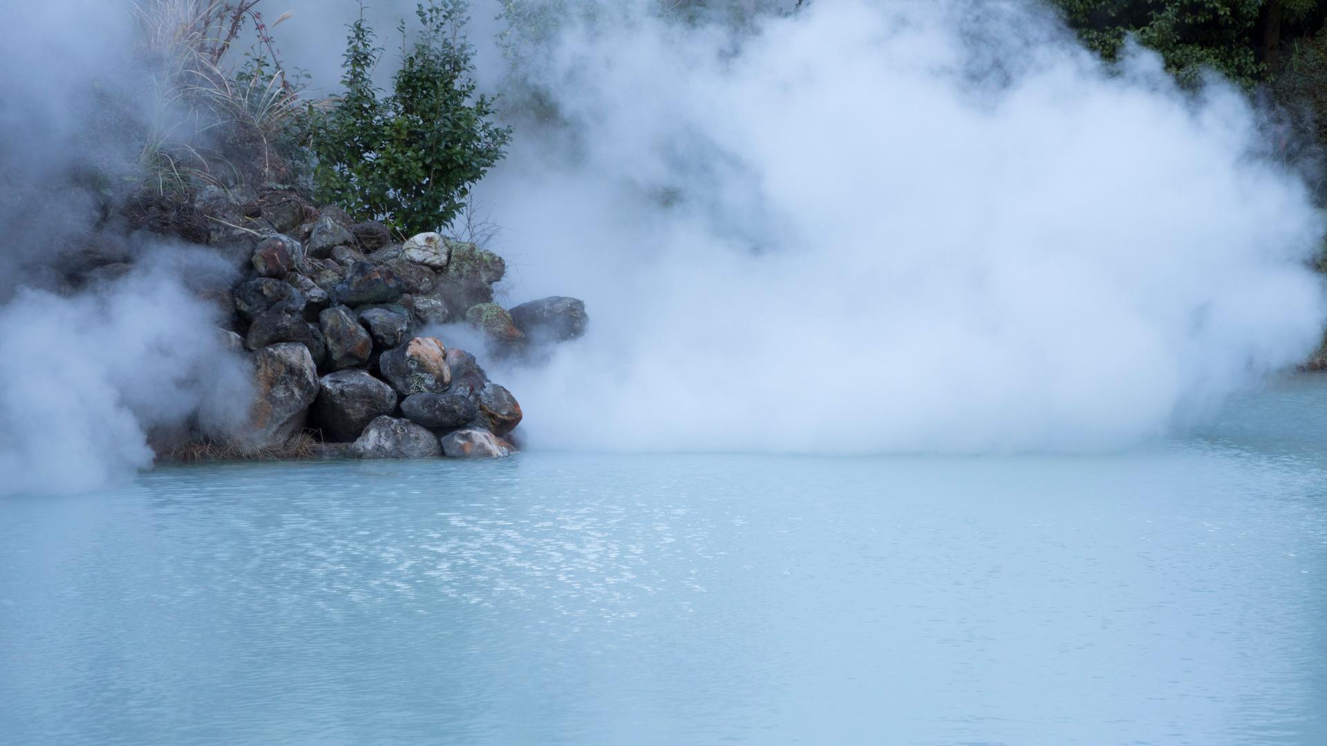 Japan 2019 Rugby World Cup: Beppu hot-spring in Oita Japan 2019 Rugby World Cup: Beppu hot-spring in Oita