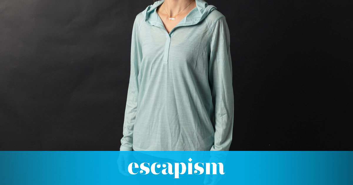 Icebreaker Cool Lite Sphere hoody gear review Escapism