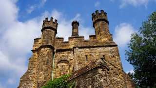The iconic abbey in the town of Battle, built on the site of the battle of Hastings