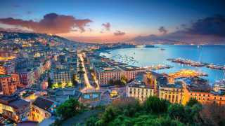 Best city breaks: sunrise in Naples, Italy