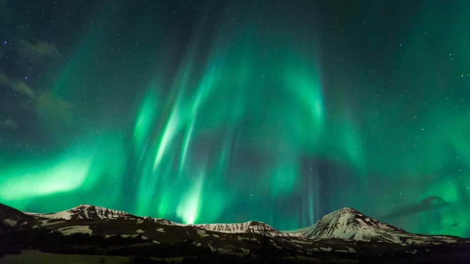 The Northern Lights in Iceland