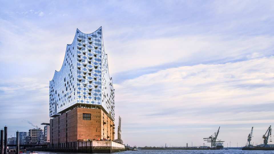The Elbphilharmonie concert hall in Hamburg