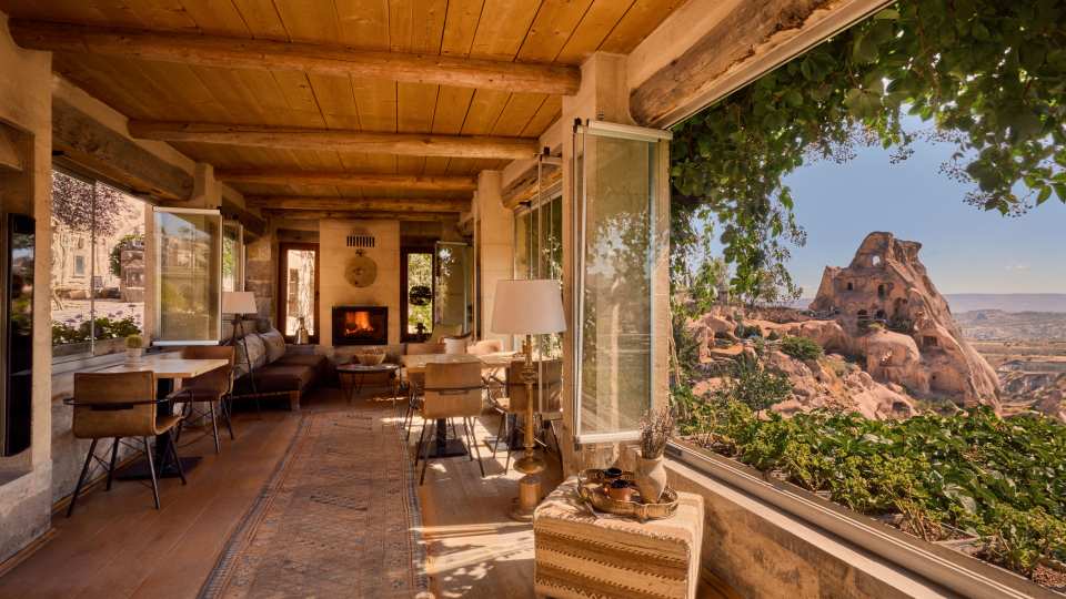 Argos in Cappadocia resides within the lunar townscape of Uçhisar