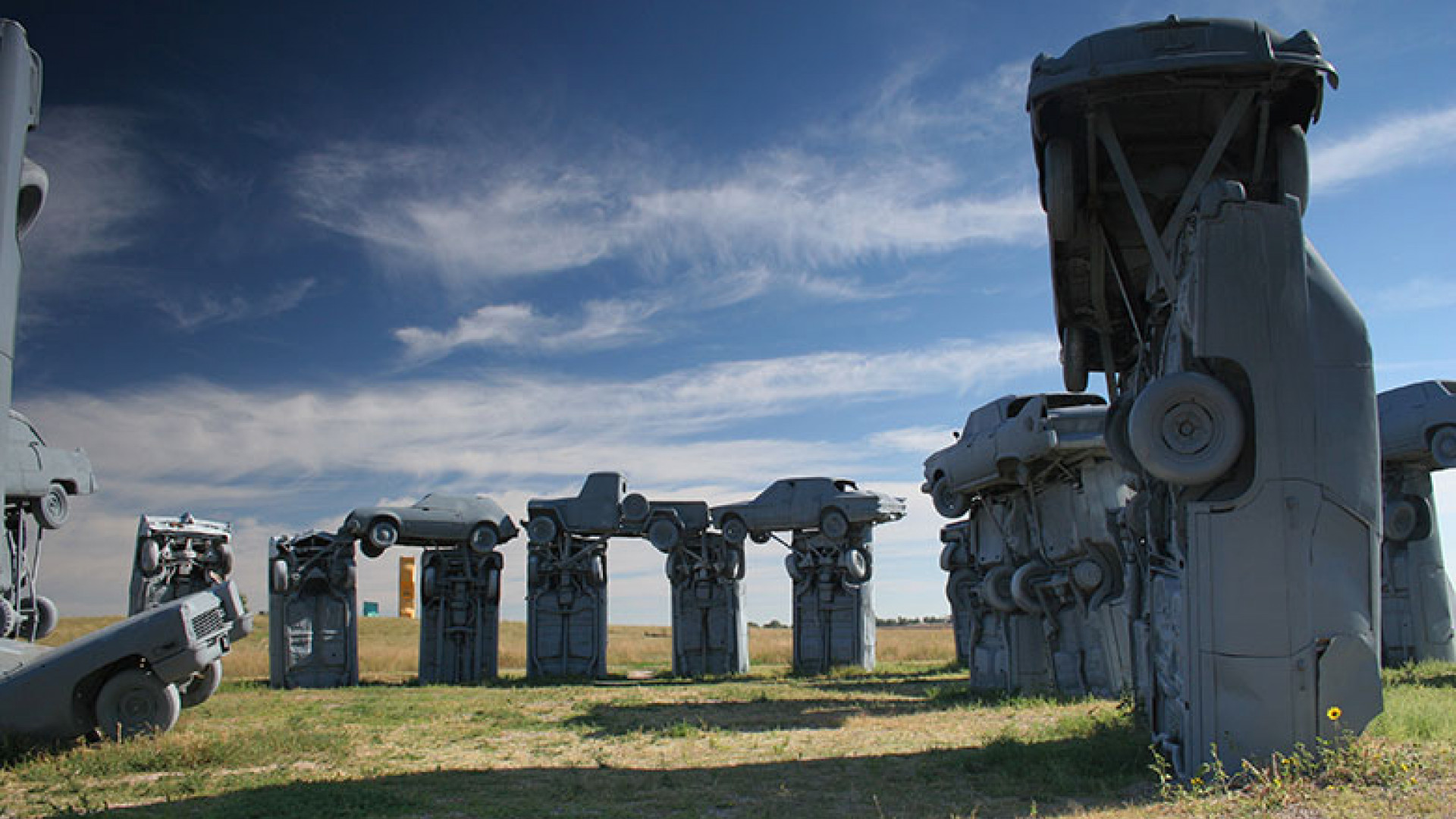 Weird World Carhenge, Nebraska, US Escapism