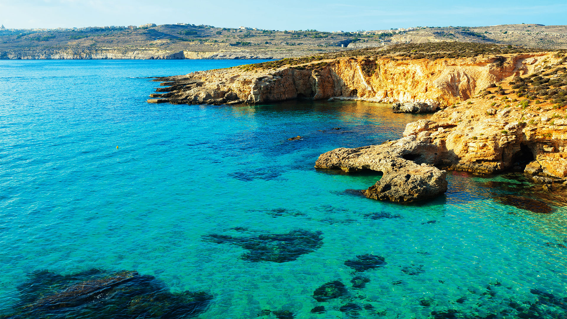 Photograph of Comino Island, Blue Lagoon in Malta