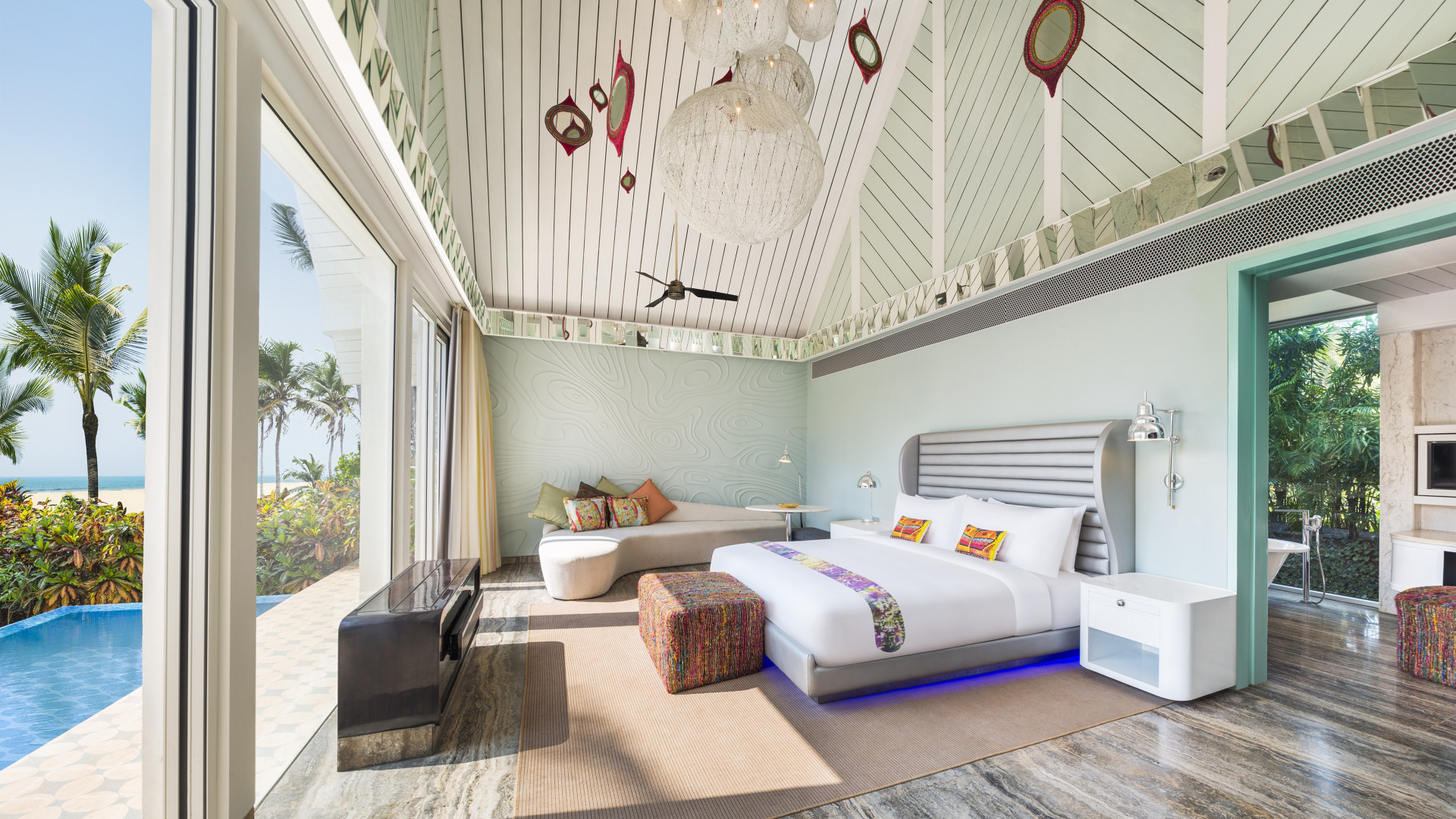W hotel Goa room interior W hotel Goa room interior