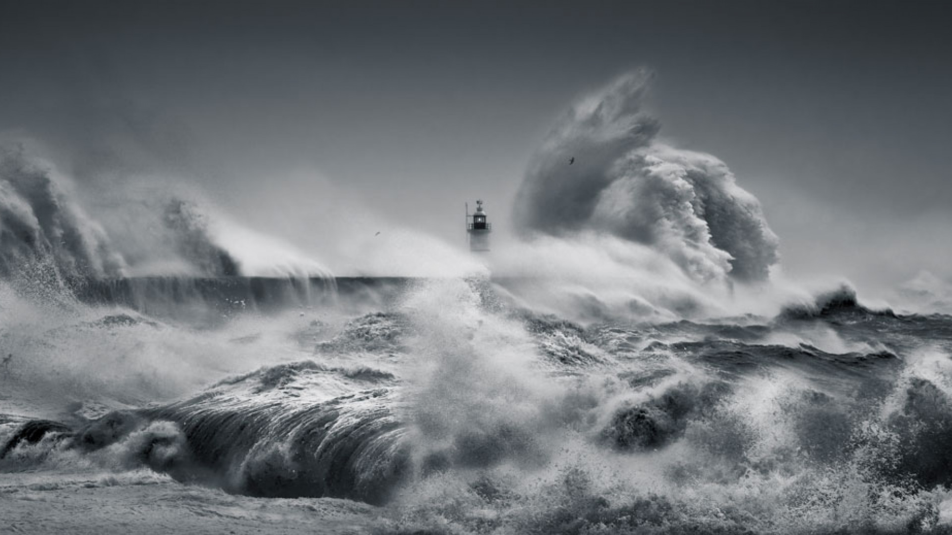 Storm Imogen hits Newhaven beach, Sussex Storm Imogen hits Newhaven beach, Sussex