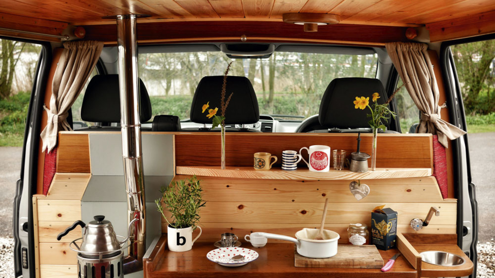 Converted camper van from Quirky Campers Converted camper van from Quirky Campers