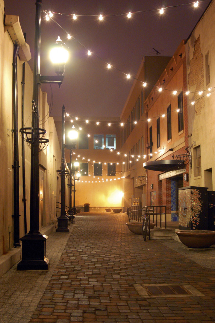 Alleyway in Old Town, Fort Collins, Colorado