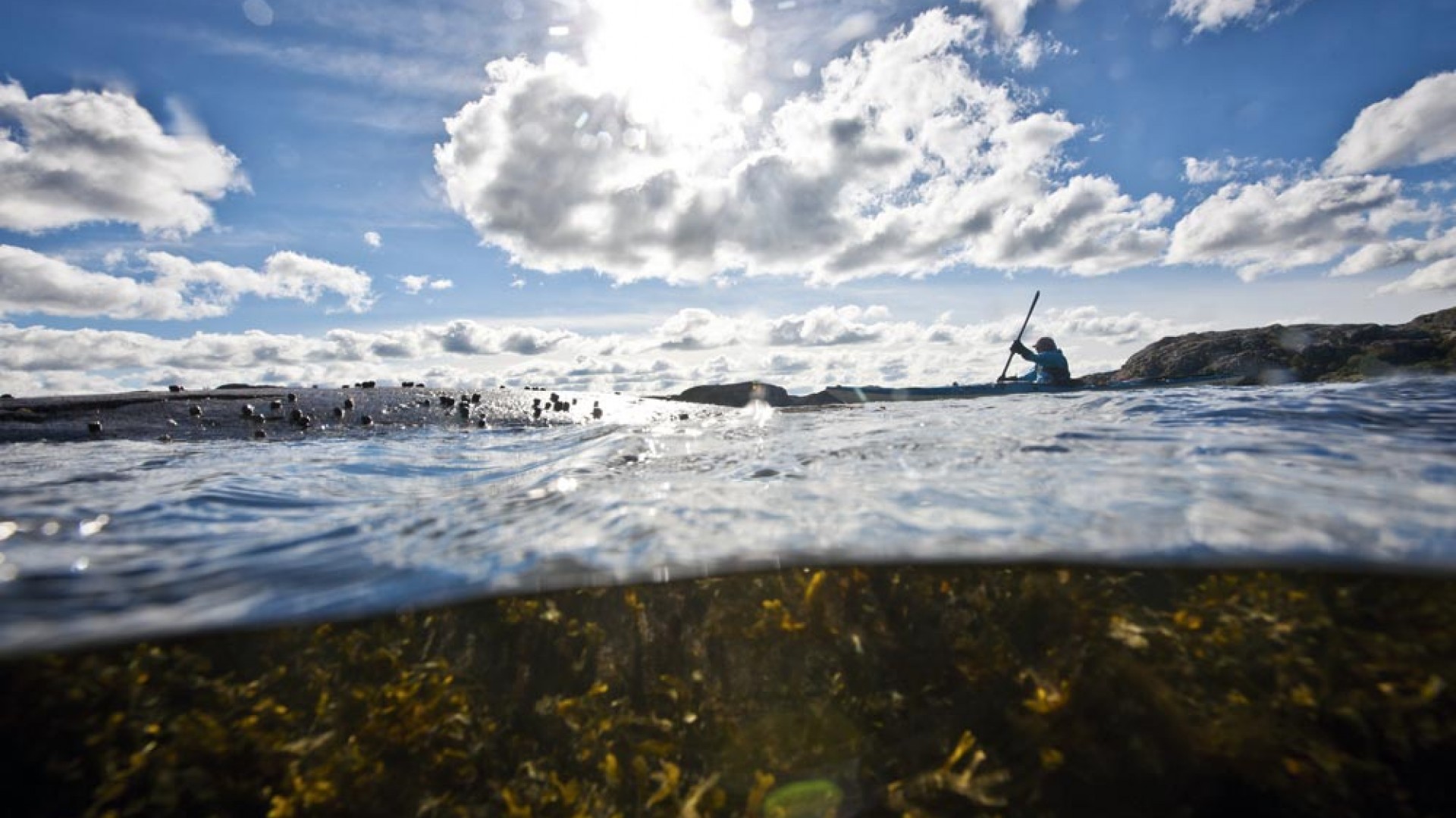 Kayaking islands of the Bohuslän coast, Sweden