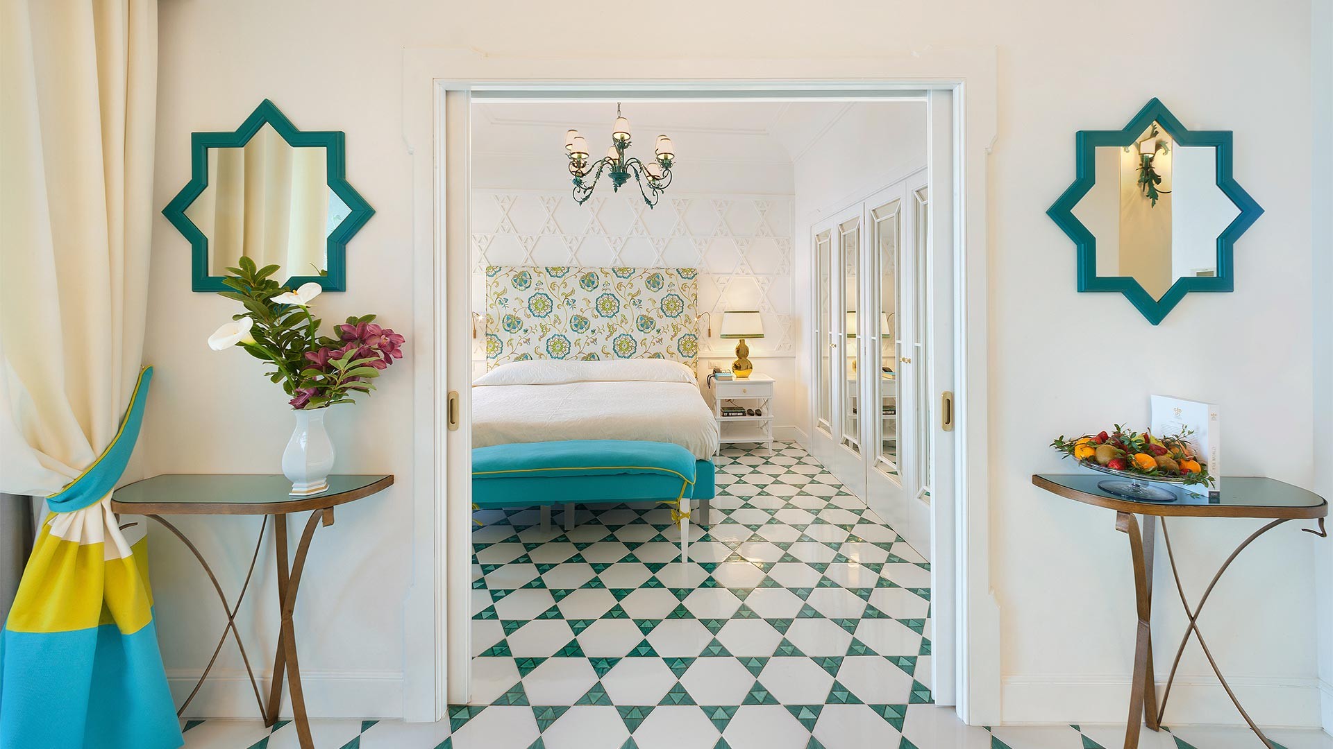 Room at Il San Pietro luxury resort, Italy