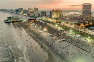 Sights and sounds in Atlantic City, New Jersey