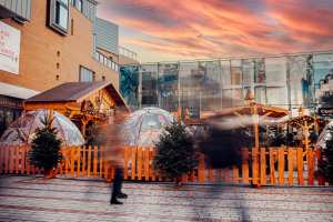 An alpine bar at Princesshay, Exeter An alpine bar at Princesshay, Exeter