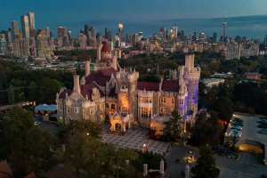 Casa Loma, a Gothic castle and garden in midtown Toronto