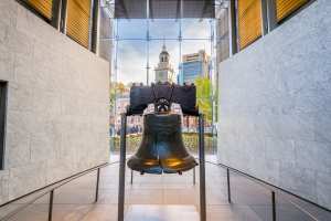 The Liberty Bell in Philadelphia The Liberty Bell in Philadelphia