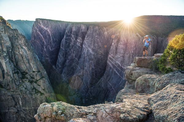 Sunset at the Black Canyon of the Gunnison, Colorado