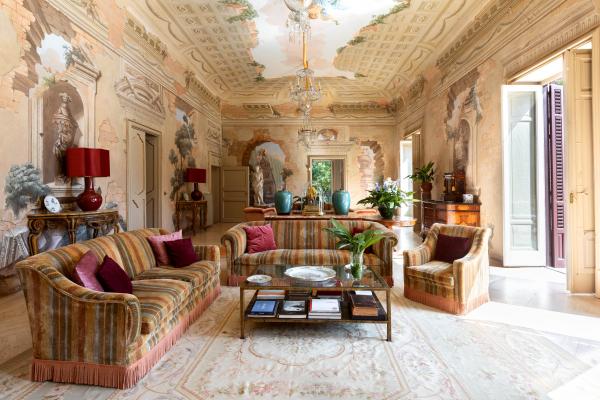 Living room, Tasca Villa